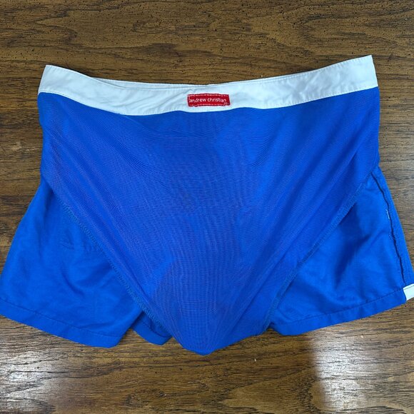 AussieBum men’s swim shorts in a bold blue - Picture 4 of 5